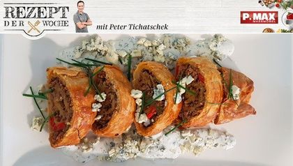 Herzhafter Fleischstrudel
