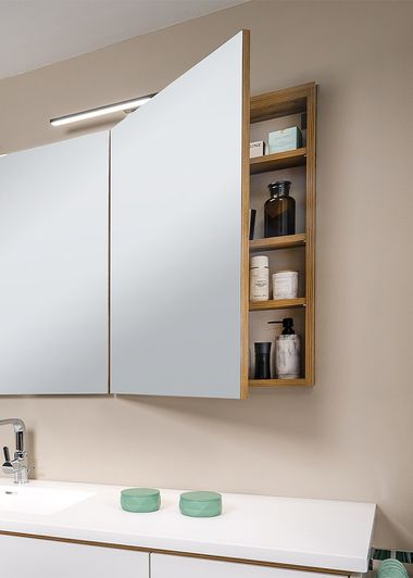 Spiegelschrank-Regal