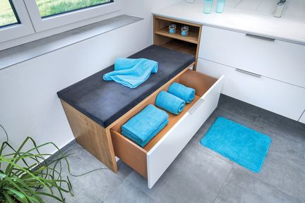 Badezimmer Stauraum