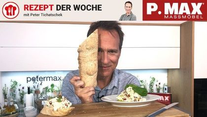 Selbst gemachtes Dinkel-Baguette.