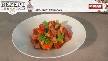 Chinesische Rindfleischpfanne
